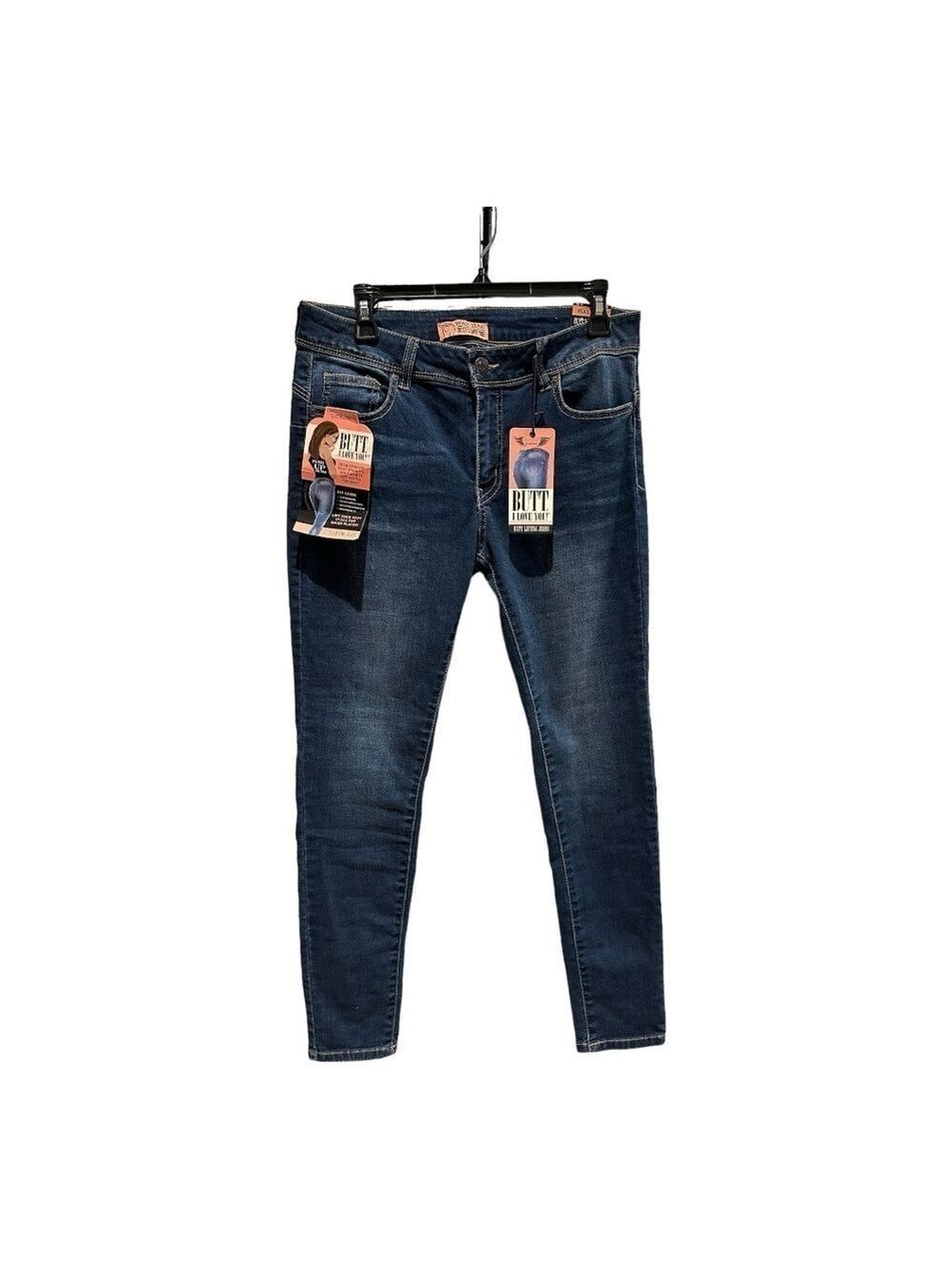 Wax Jeans Butt I Love You Push up Denim